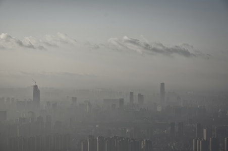 天空-黑白-城市-建筑-风光 图片素材