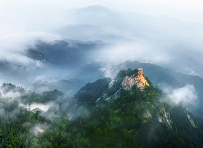 河南信阳风光-自然风光-风景-风光-自然 图片素材