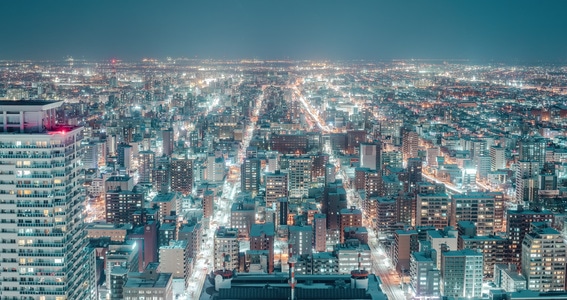 城市天际线-建筑-旅行-夜景-城市 图片素材