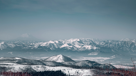 雪世界-雪-风光-日本-风景 图片素材