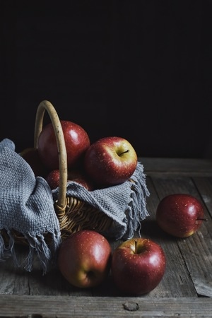 秋日物语-静物-食物-水果-苹果 图片素材