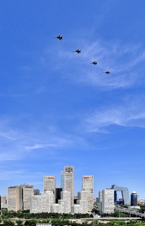战机-阅兵-北京-军事-天空 图片素材