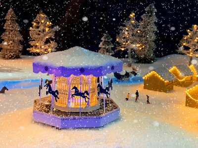 艺术摄影-手机摄影-雪景-建筑-夜景 图片素材
