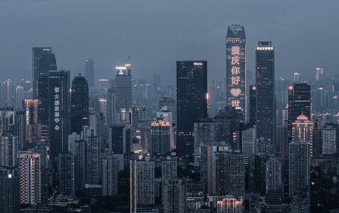 风光-旅行-城市风光-重庆-无人 图片素材