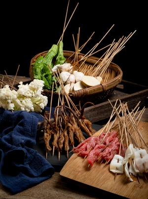 生活-成都-美食-宅家-富士 图片素材