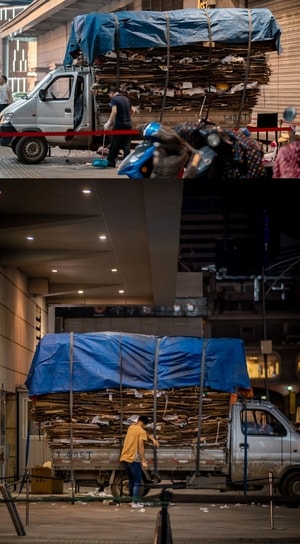 街拍-生活-富士-色彩-城市 图片素材
