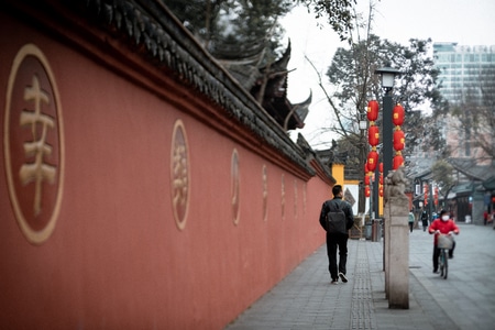 富士-扫街-街道-街景-屋檐 图片素材