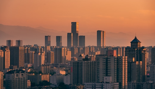 风光-西安-建筑-房屋-高楼 图片素材