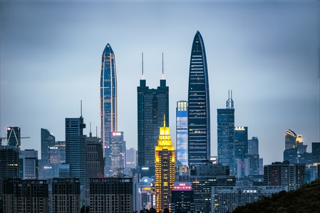 看你的城市-你好2020-建筑-风光-城市风光 图片素材