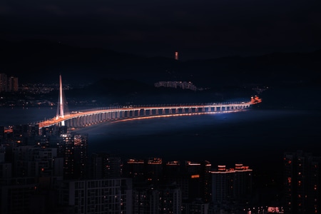 夜色-城市色彩-我的城市-我的六月-城市 图片素材