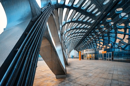 建筑-引导线-体育馆-建筑-路面 图片素材
