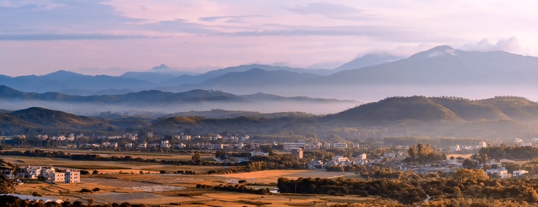 乡村-空镜-山-山峰-山脉 图片素材