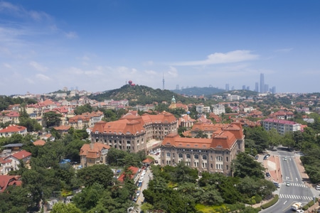 青岛市-你好2020-风光-城市-城市风光 图片素材