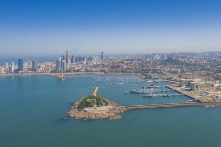 青岛市-风光-你好2020-城市-城市风光 图片素材