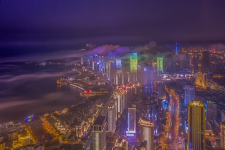 青岛市-风光-城市-城市风光-建筑 图片素材