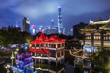城市风景-地标-风景-色彩-城市 图片素材
