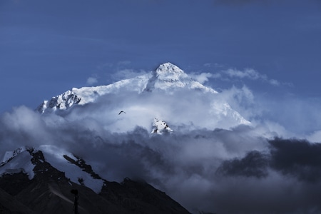 西藏-珠峰-世界第一高峰-高原-山峰 图片素材