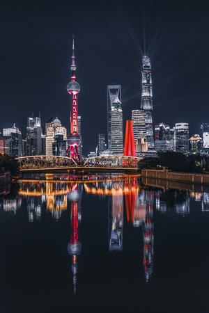 魔都-上海-艺术风光-风光-城市 图片素材