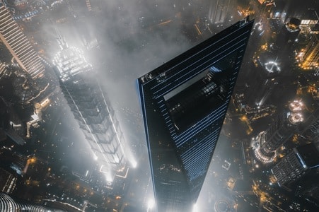 魔都映像-风光-上海-城市-航拍 图片素材