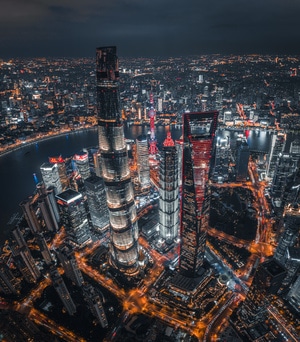 你好2020-上海-色彩-城市画册-旅行 图片素材
