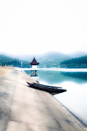 手机摄影-生活随拍-风景-小船-船只 图片素材