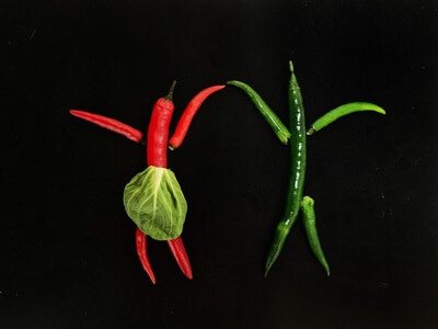 手机摄影-创意画-辣椒-植物-草本植物 图片素材