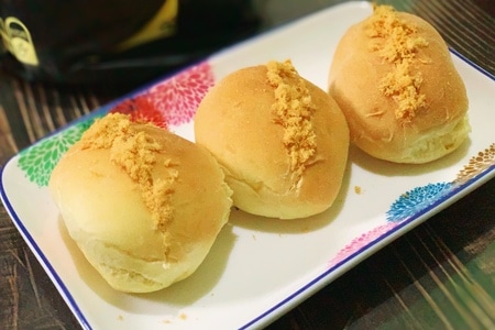 美食-手机摄影-美食-食物-肉松面包 图片素材