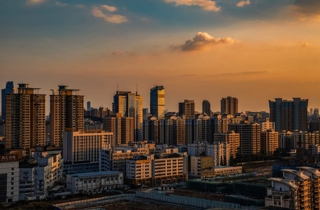 莞城-东莞-天空-东城-电脑传图 图片素材