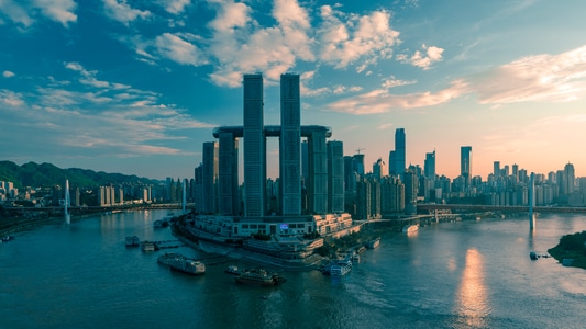 看你的城市-地标-建筑-重庆-色彩 图片素材