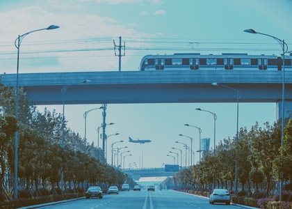 看你的城市-旅行-重庆-交通-重庆轨道交通 图片素材