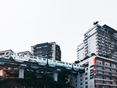 纪实-建筑-重庆-交通-勒是雾都 图片素材