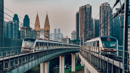 色彩-建筑-尼康-重庆-地标 图片素材
