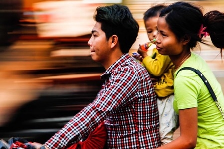 旅行-柬埔寨-街头-色彩-从你的世界路过 图片素材