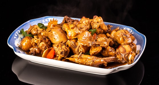 食物-美食-炒菜-炒鸡-大盘鸡 图片素材