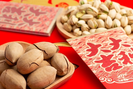 春节-新年-年货-干果-礼品 图片素材