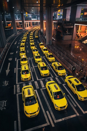 重庆-车流-车水马龙-车流-公路 图片素材