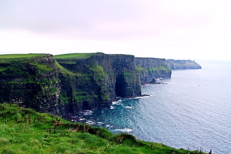 爱尔兰-莫赫悬崖-莫赫悬崖-峭壁-悬崖 图片素材