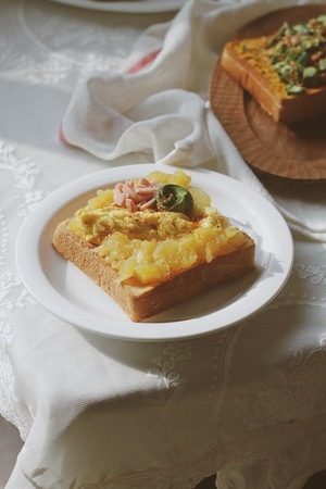 宅家美食-健康早餐-美食-早餐-早餐不重样 图片素材