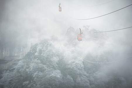 金佛山-雪山-雪-冰清玉洁-2020 图片素材