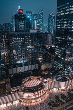 rooftop-旅行是我的解药-城市风光-城市-欢迎关注 图片素材