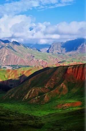 卓尔山-风景-雨过天晴-风光-风景 图片素材