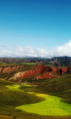 卓尔山-风景-雨过天晴-风光-风景 图片素材
