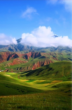 卓尔山-风景-雨过天晴-风光-风景 图片素材