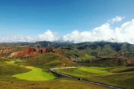 卓尔山-风景-雨过天晴-风光-风景 图片素材