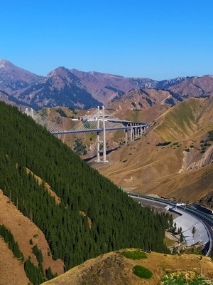 手机摄影-风光无限-新疆伊犁哈萨克-旅游-纪实 图片素材