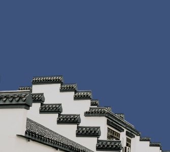 徽派-建筑-古建筑-徽派建筑-房屋 图片素材