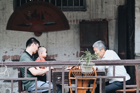 日常-新市古镇-街拍-生活-百姓 图片素材