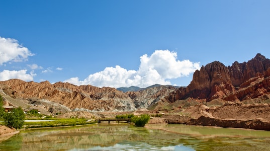 旅行-风景-青海-贵德-地质公园 图片素材