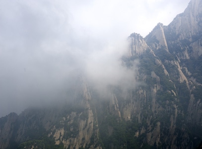 旅游-风景-华山-山-山峰 图片素材