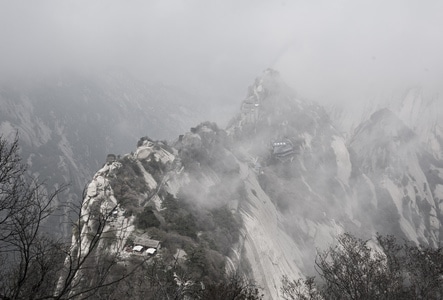 旅游-风景-华山-山-山峰 图片素材